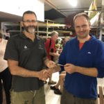 Tuesday 5th March 2019 : Tonight’s photo shows club member Alan Ings presenting Keiran English with the winners movie voucher