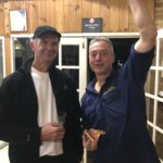 Tuesday 2nd July 2019 : Tonight’s photo shows club member Luc Jacob presenting Dave MaCauley with the winners movie voucher. 